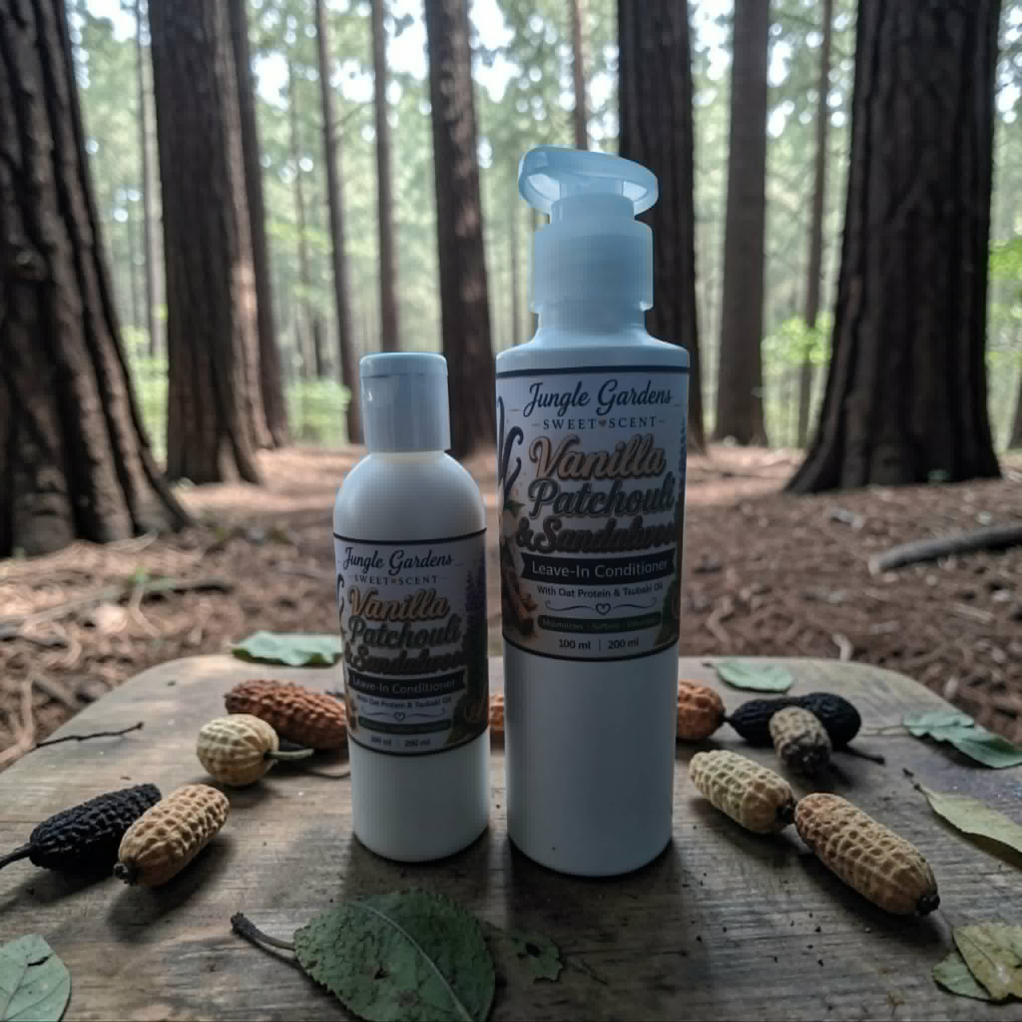 Vanilla Patchouli & Sandalwood Leave-In Conditioner