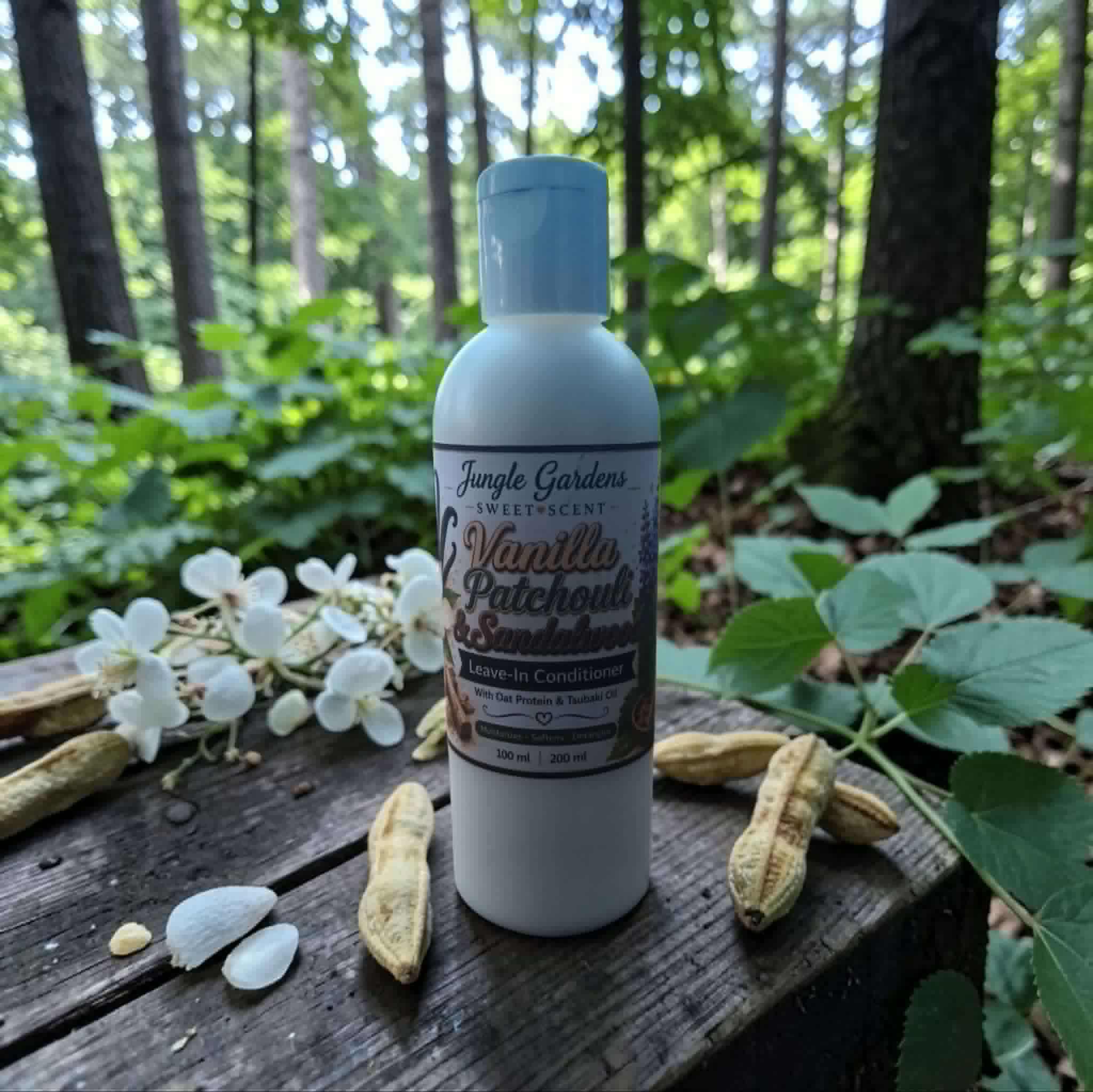 Vanilla Patchouli & Sandalwood Leave-In Conditioner