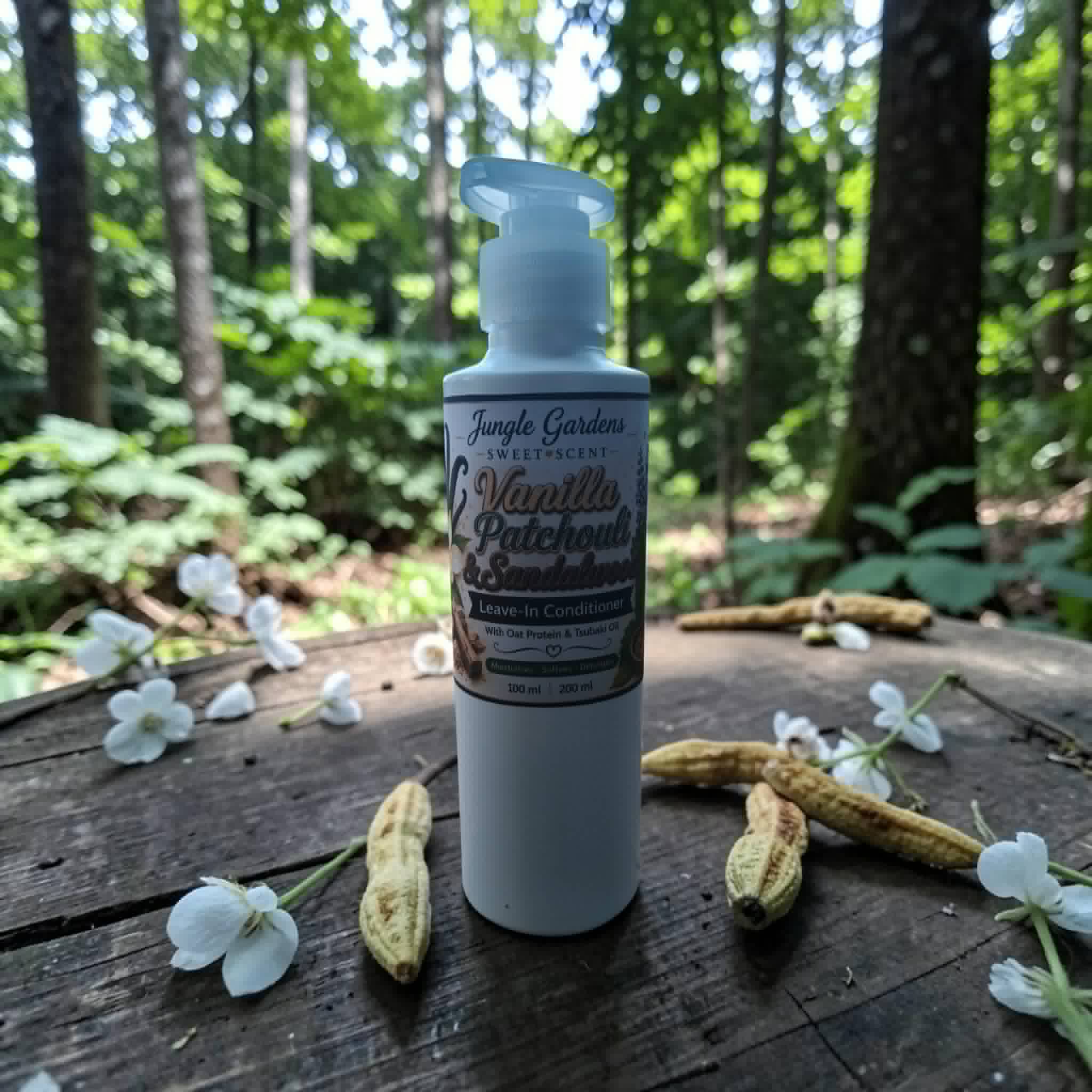 Vanilla Patchouli & Sandalwood Leave-In Conditioner