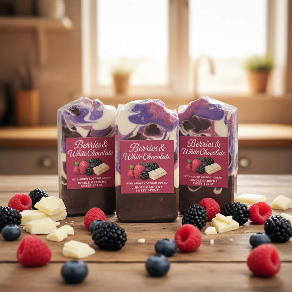 Berries & White Chocolate Soap