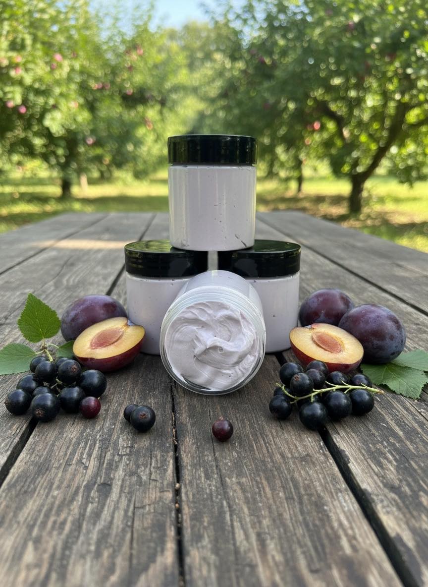 Black Currant & Plum Emulsified Body Butter
