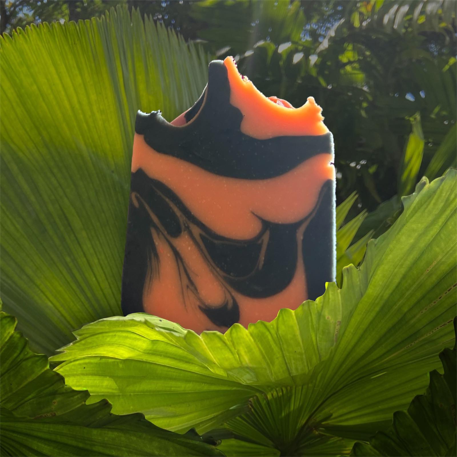 Pumpkin Spice Soap with Activated Charcoal