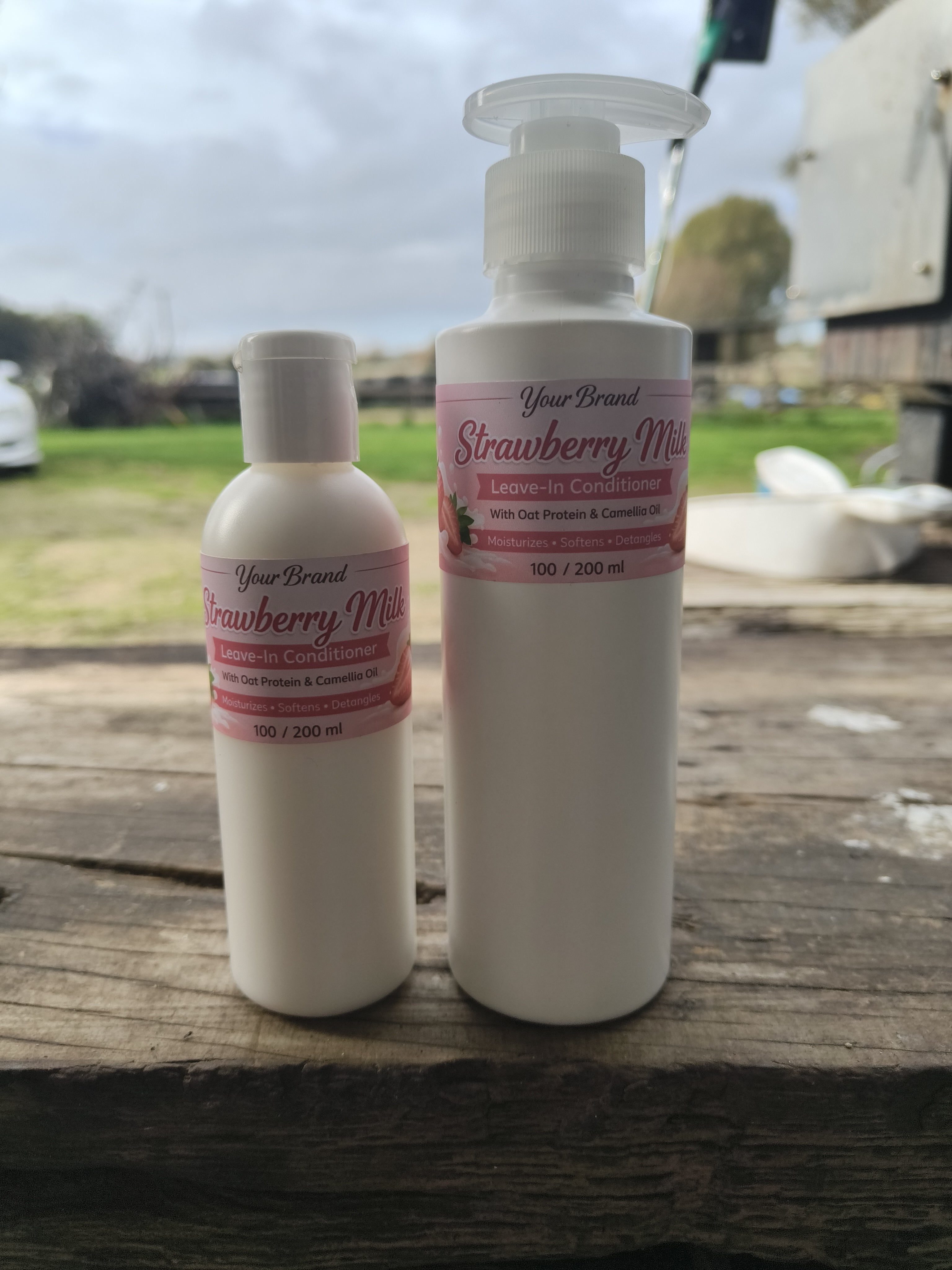 Strawberry Milk Leave-In Hair Conditioner