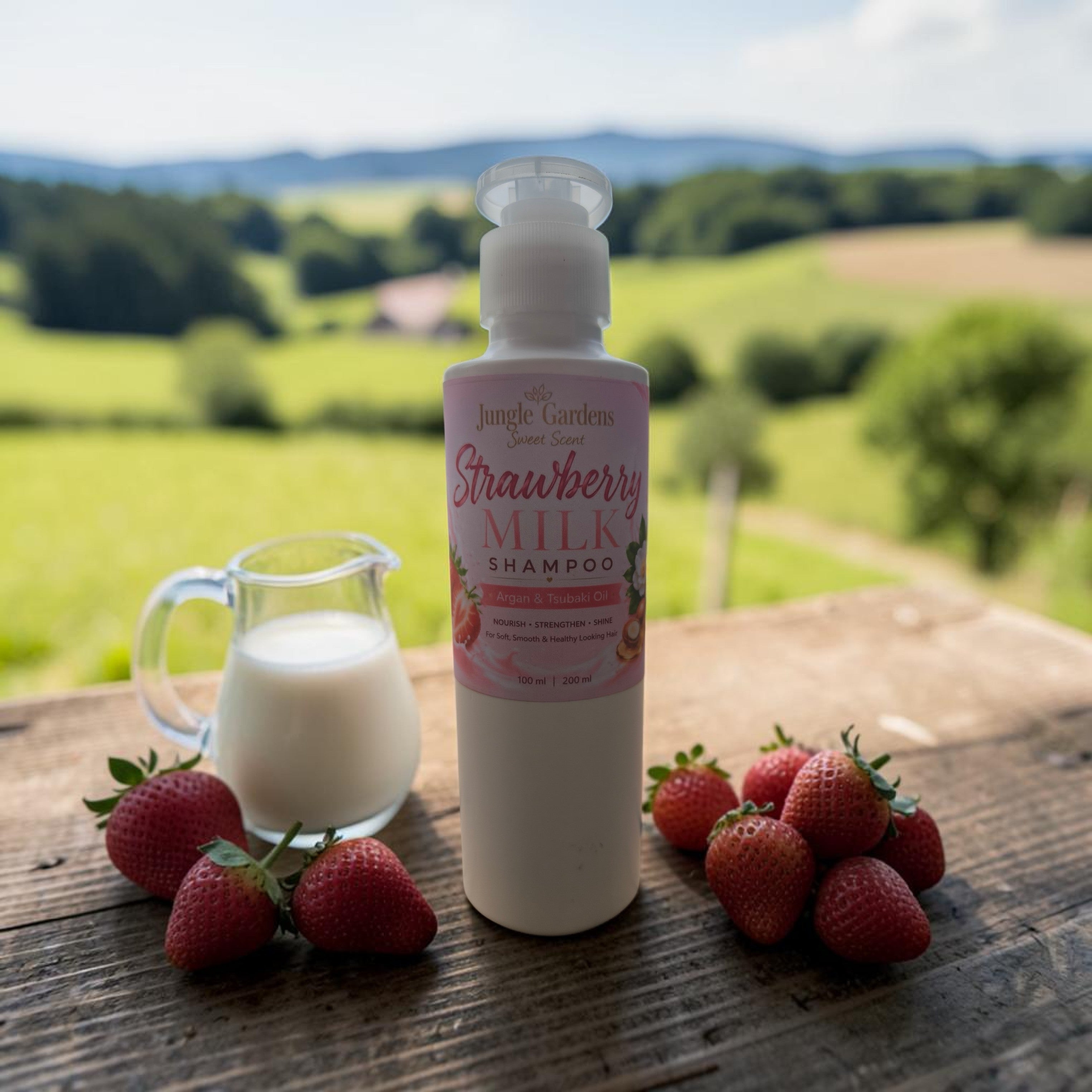 Strawberry Milk Shampoo & Wash Out Conditioner