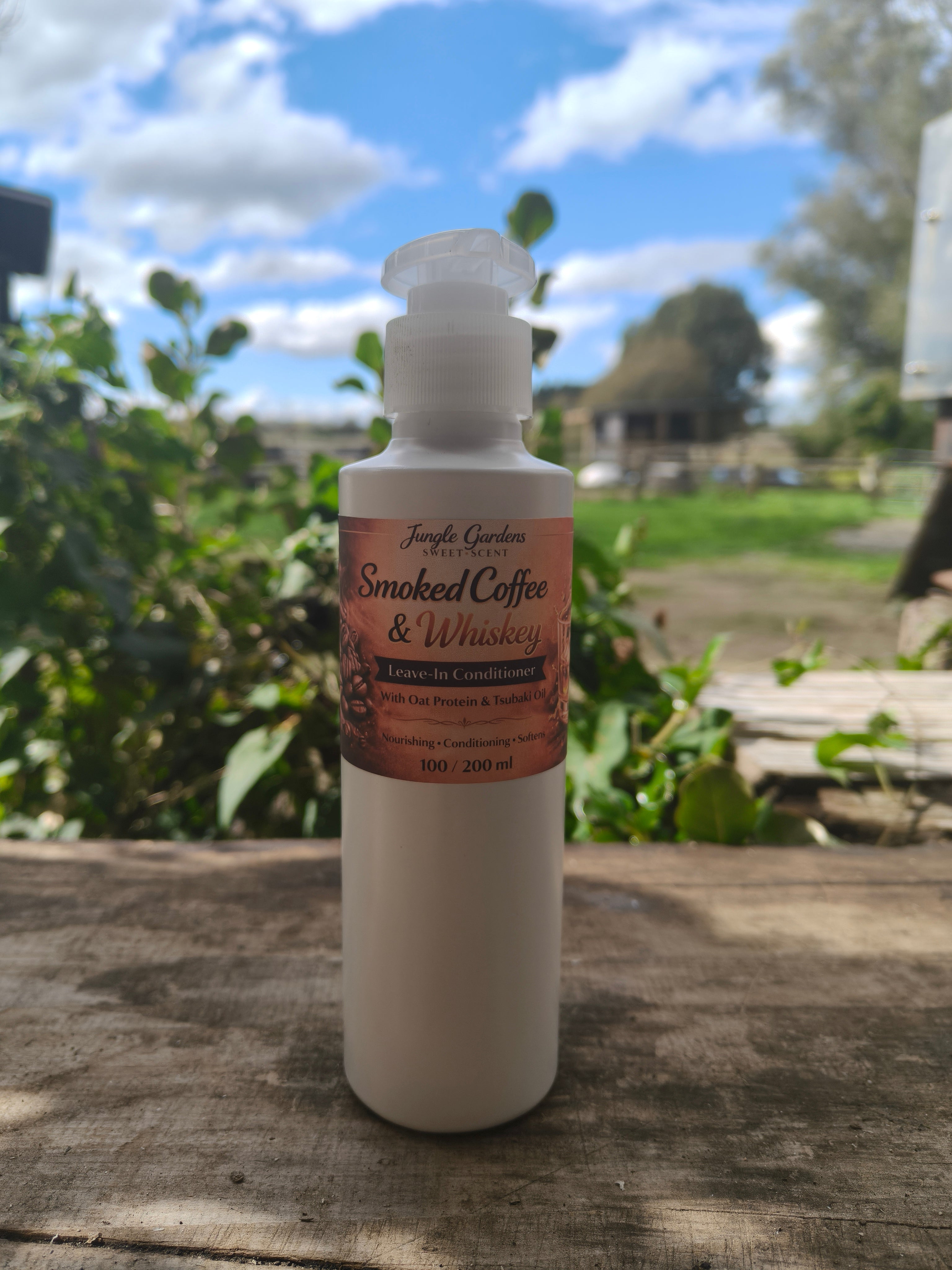 Smoked Coffee & Whiskey Leave-In Conditioner