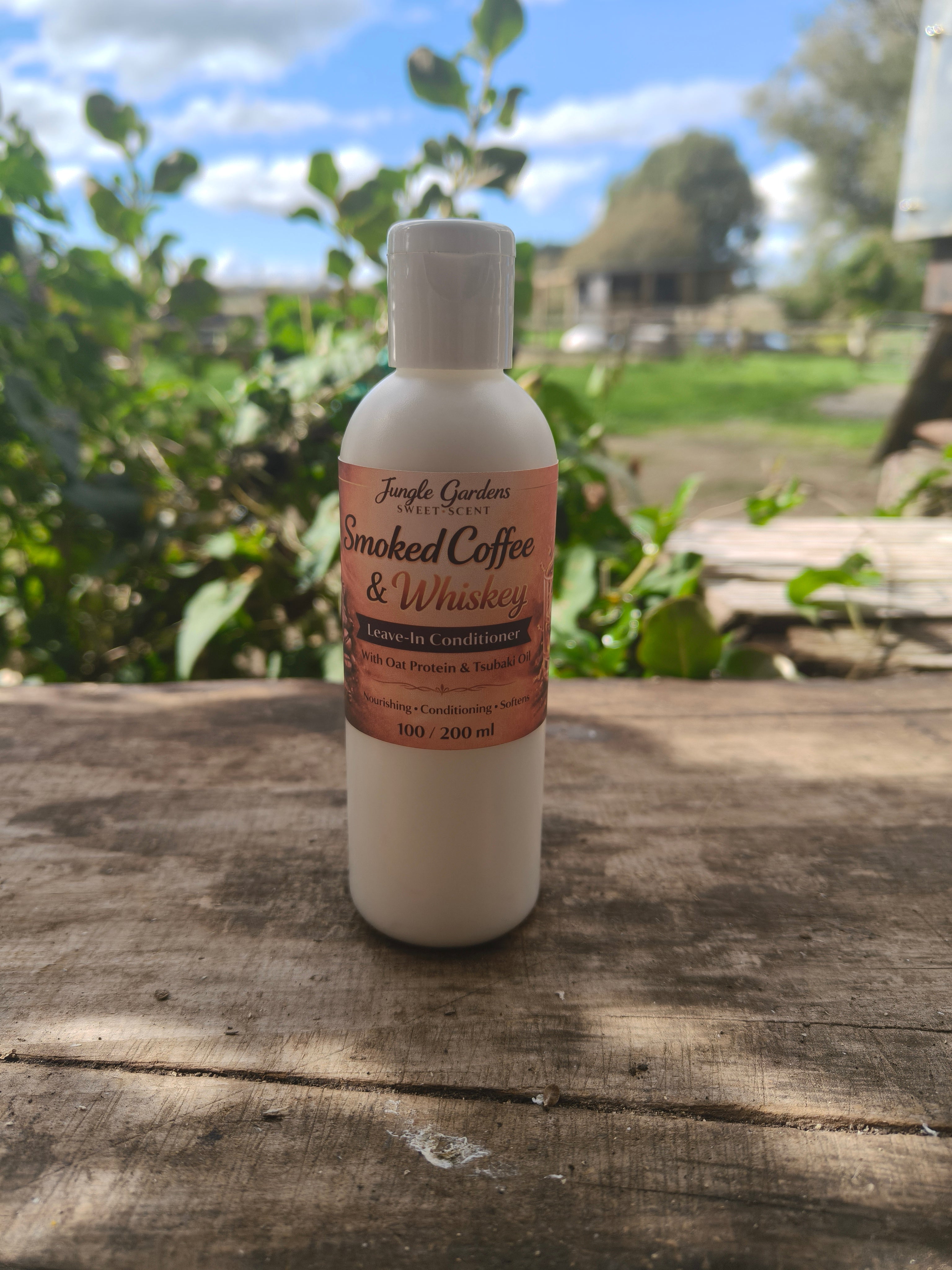 Smoked Coffee & Whiskey Leave-In Conditioner
