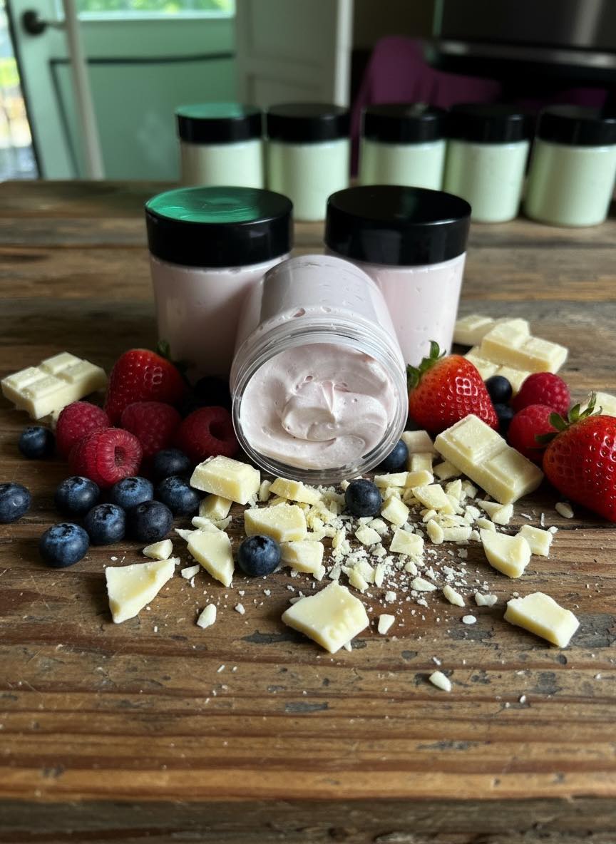 Berries & White Chocolate Emulsified Body Butter