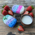 Strawberry Milk Soap Sponge