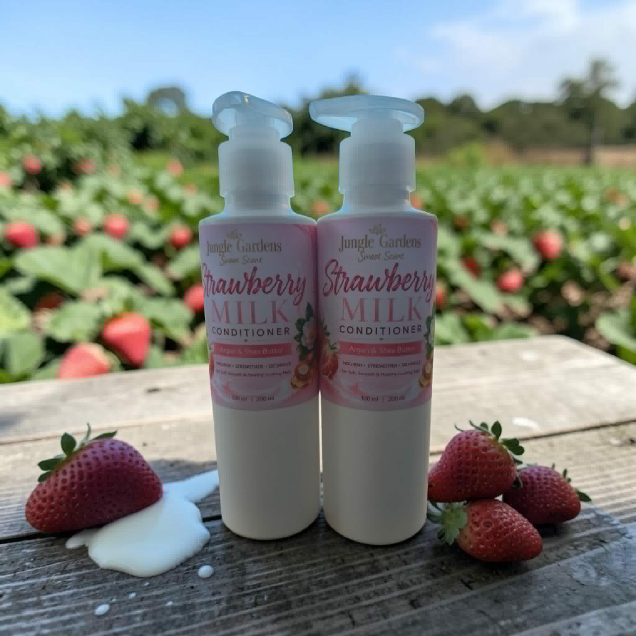 Strawberry Milk Shampoo & Wash Out Conditioner