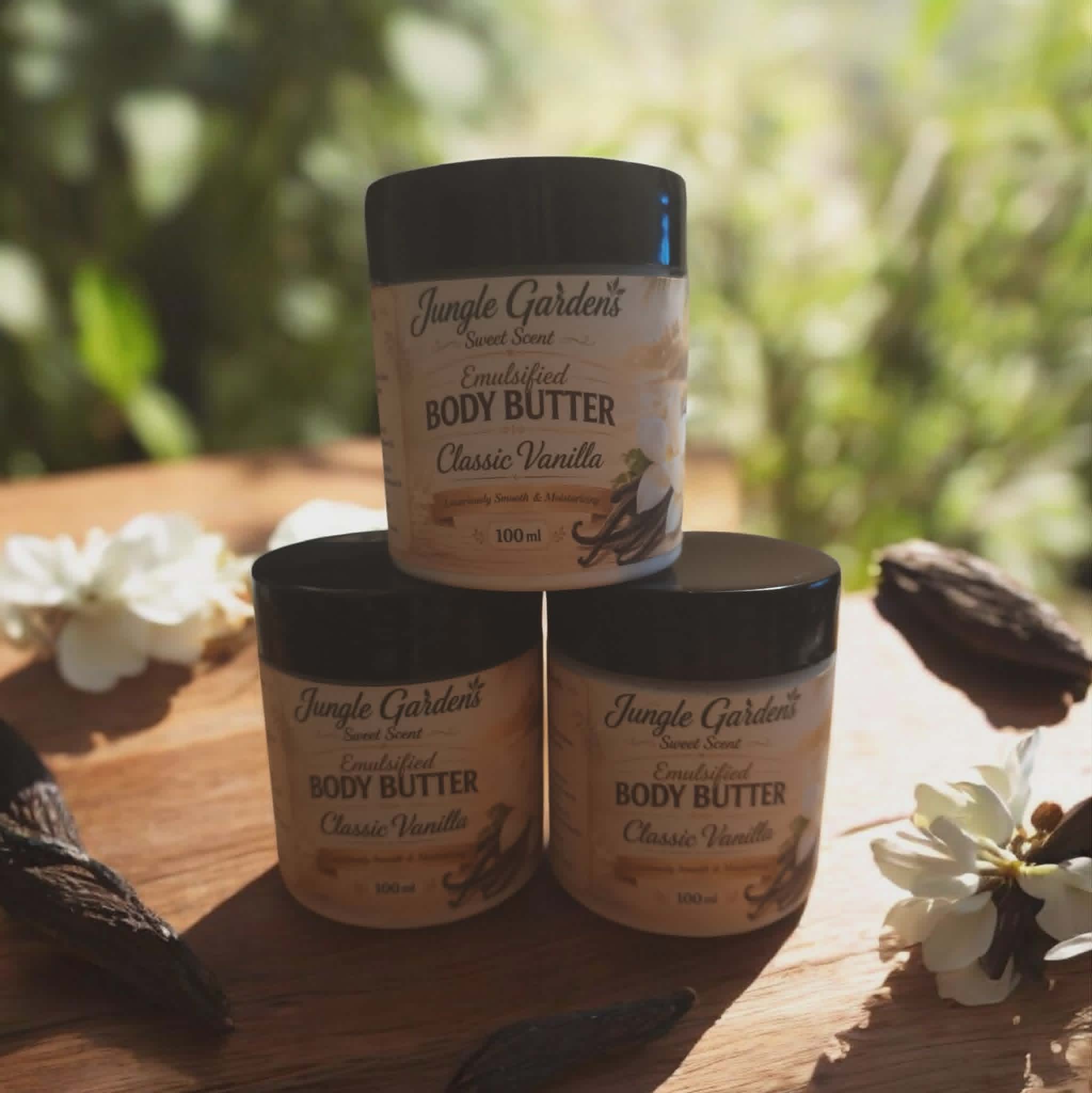 Emulsified Body Butter – Classic Vanilla